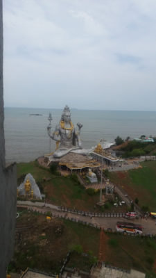Lord Shiva in the backdrop of Arabian Sea