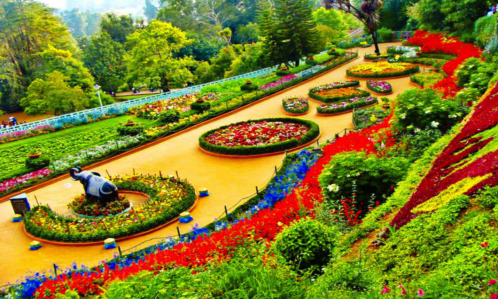 famous gardens in india - astounding design and aesthetic richness