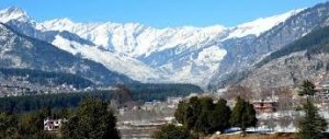 Spectacular view of the Himalayas