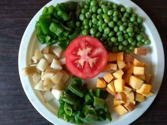 Vegetables for Bisibele Bath